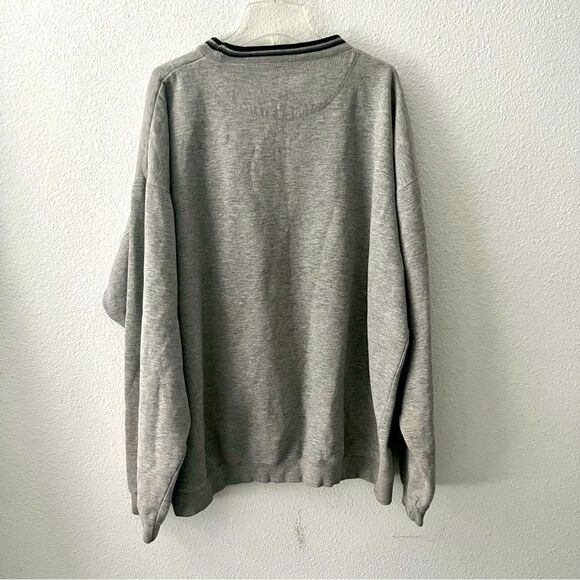 Vtg 90s Headwaters Alaska Drop Shoulder Oversized Eye of the Eagle sweatshirt 2X - Picture 4 of 9